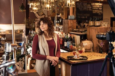 Cocktail maven Nikaline Iacono, owner of Brunswick’s Vessel & Vine. Her online class to benefit Oasis Free Clinics is on March 27.