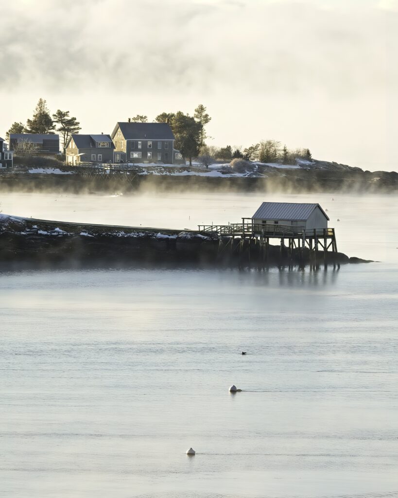 Sea Smoke in Bristol, by Nathan Johnson