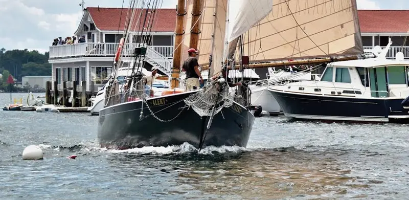 Schooner Alert in Boothbay Harbor