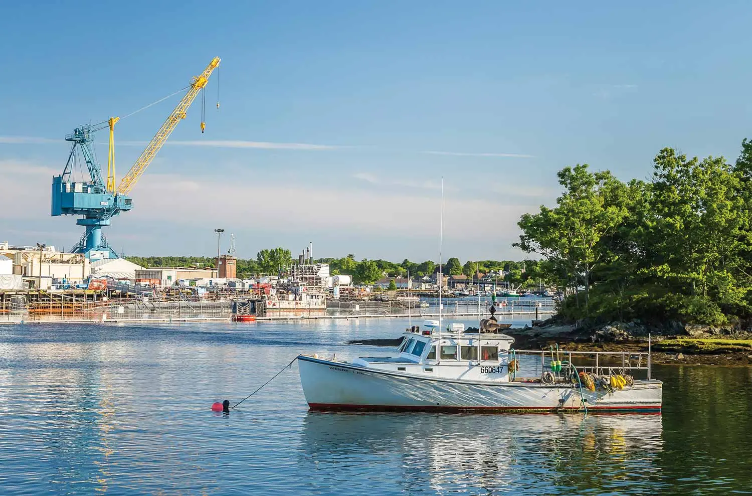 Portsmouth Naval Shipyard is a misnomer — it’s actually in Kittery, on Seavey Island | Down East Magazine
