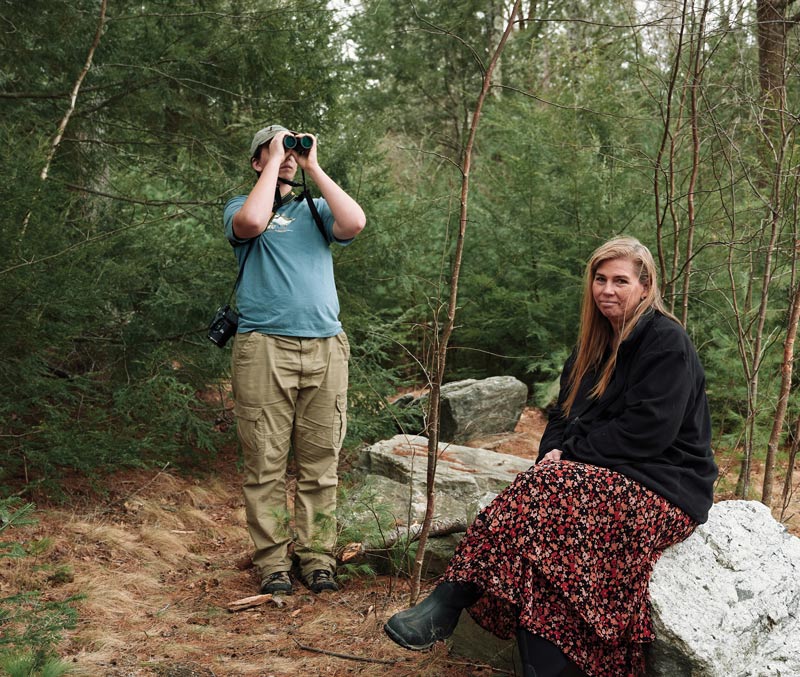 Matthew Gilbert and his mom, Lisa. 