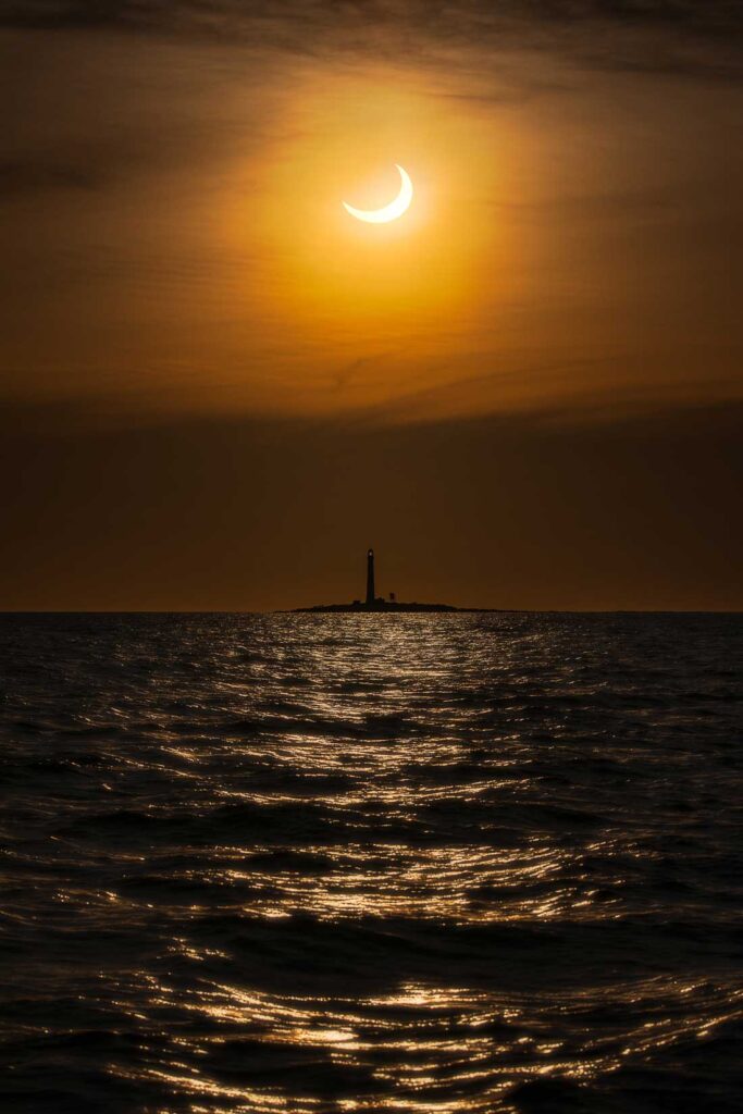 Boon Island Eclipse, by Jamie Walter