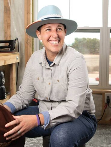 Meg Patti, owner of Mad Patti Hat Co.