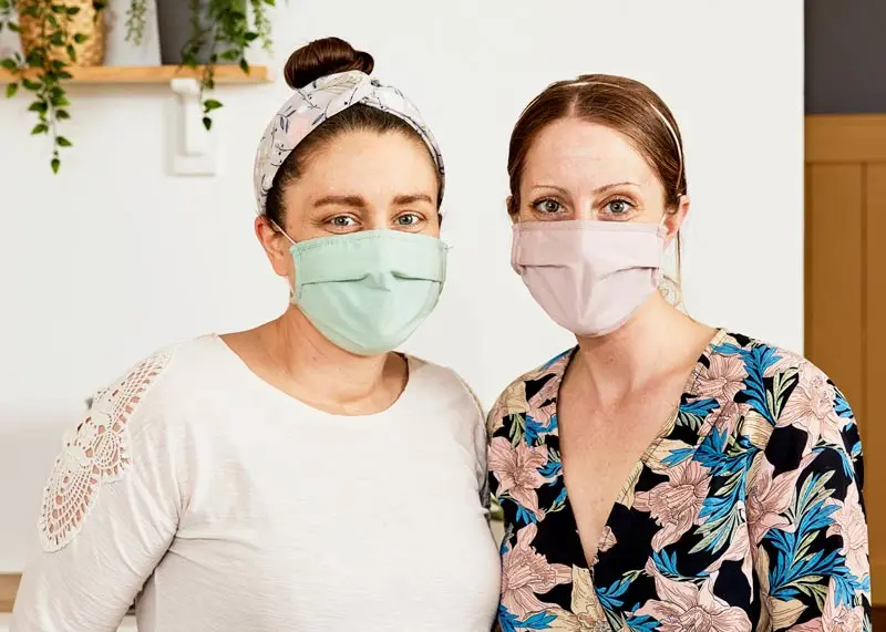 Ashley and Kelley Dow, owners of Sticky Sweet