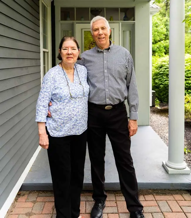 Nancy and Ross Crolius. Photograph by Benjamin Williamson