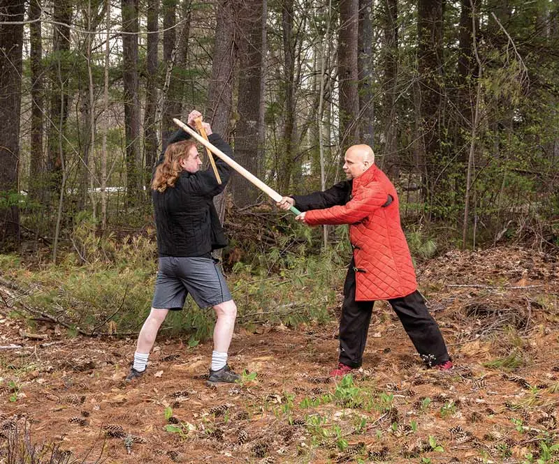 Hickory Arms’s clientele includes martial artists, cosplayers, and stage-combat artists