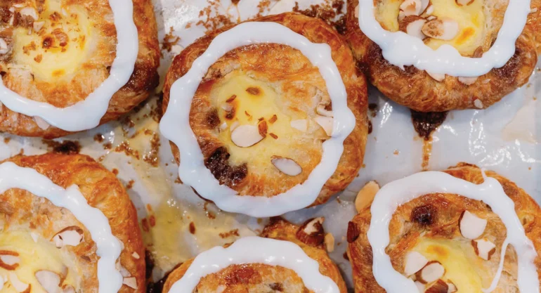 danishes from Vail’s Custom Cakes & Bakery