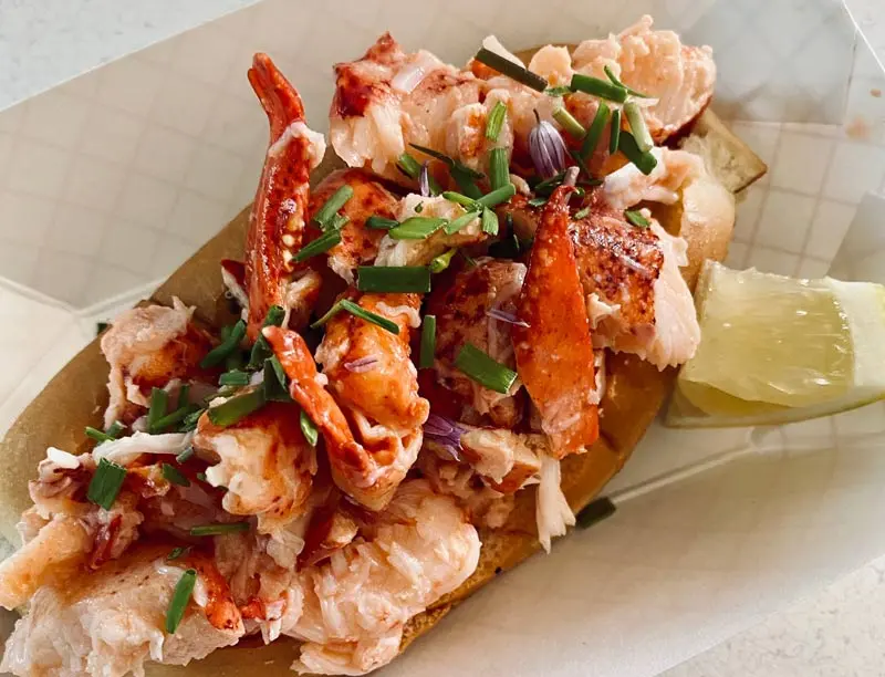 Must Be Nice Lobster Co., the third place winner of the 2021 Down East Lobster Roll Competition