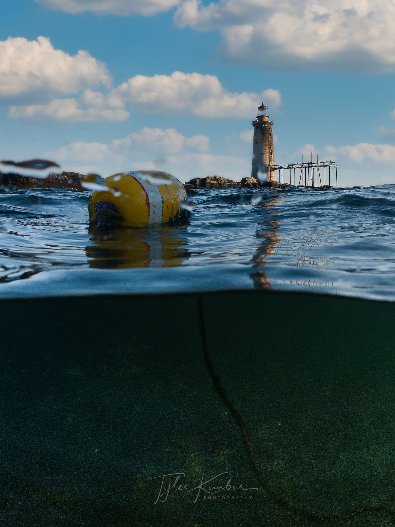 Ram Island Ledge Light, photographed by Tyler Kimbar