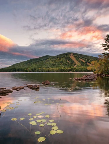 Pleasant Mountain in Bridgton, Maine; Reza Jalali's favorite Maine place