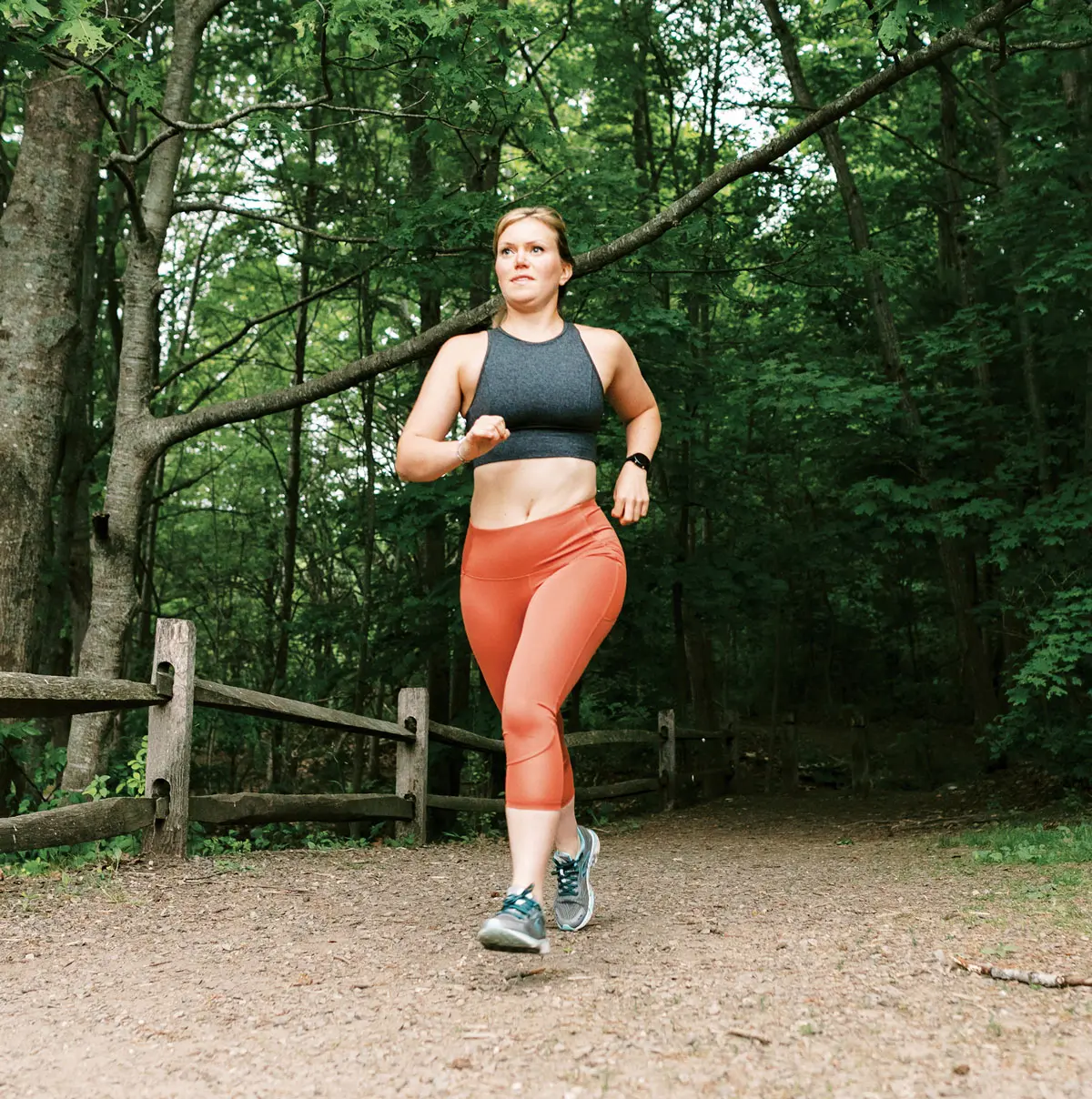Katie Spotz running