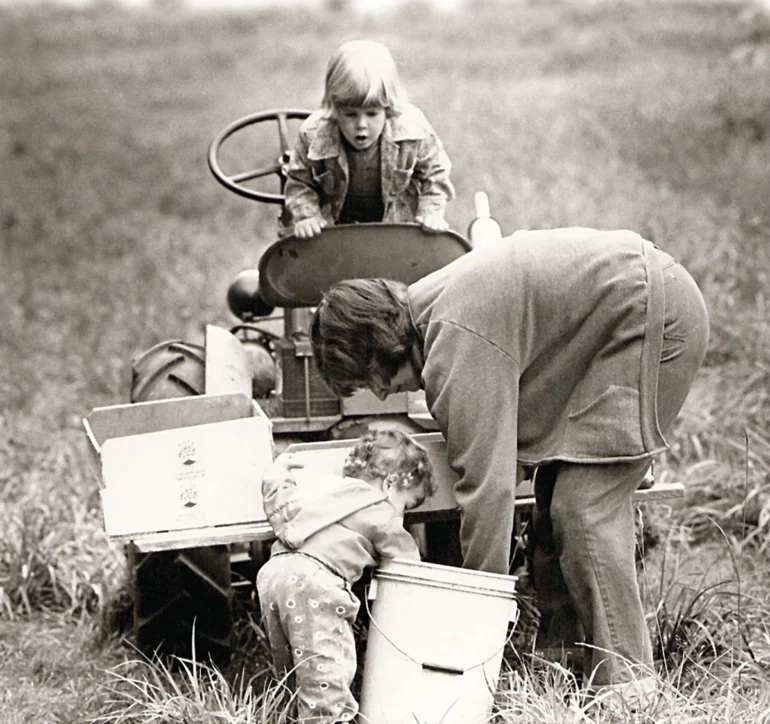 Maine’s first certified organic farm, Ken-Ro Farm, in Plymouth.