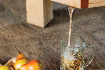 Jonathan Fisher House heirloom-pear pressing