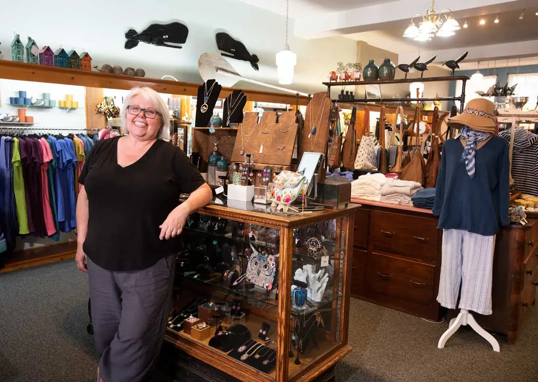 Bliss owner Susan Nordman, 93 Main St., Ellsworth