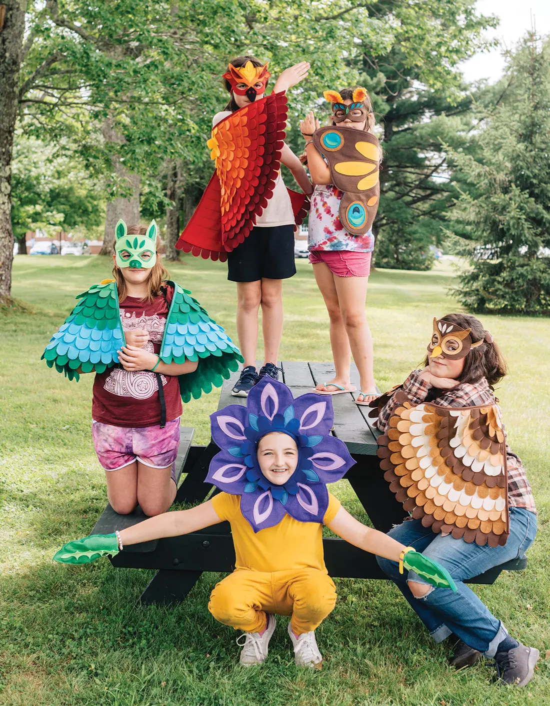 These Maine-made kids’ costumes from Tree and Vine are perfect for Halloween