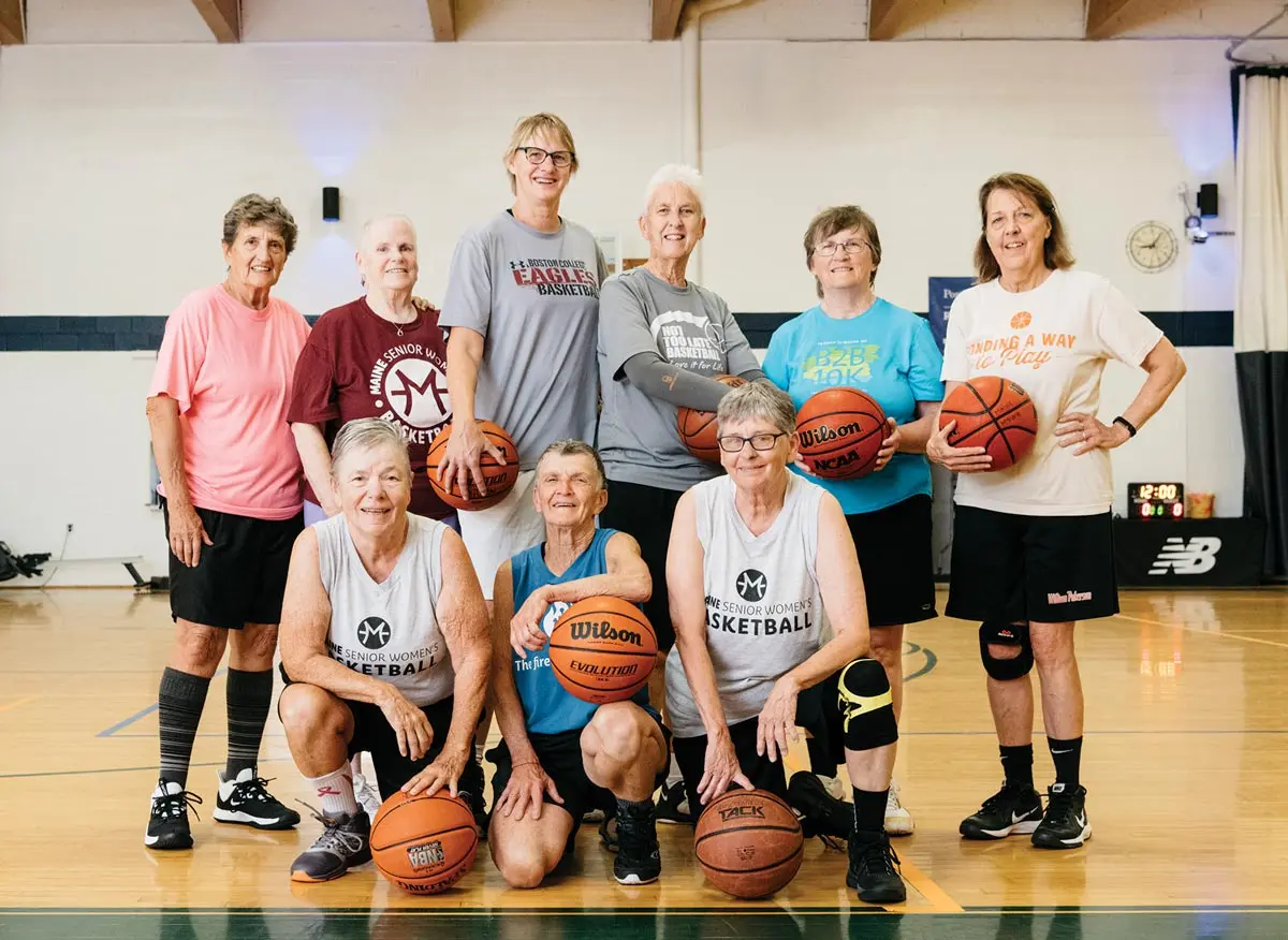 The Maine Pioneers basketball team