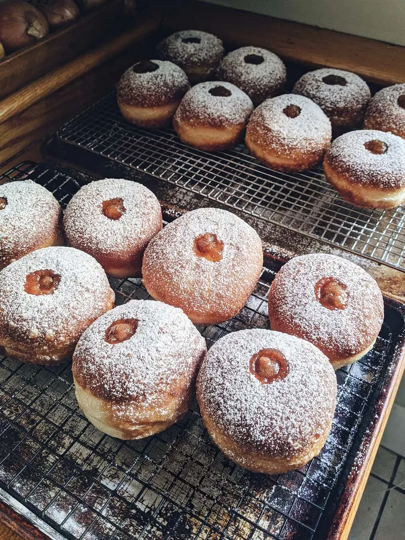 Sufganiyot from Victoria Nam’s Siblings Bakery.