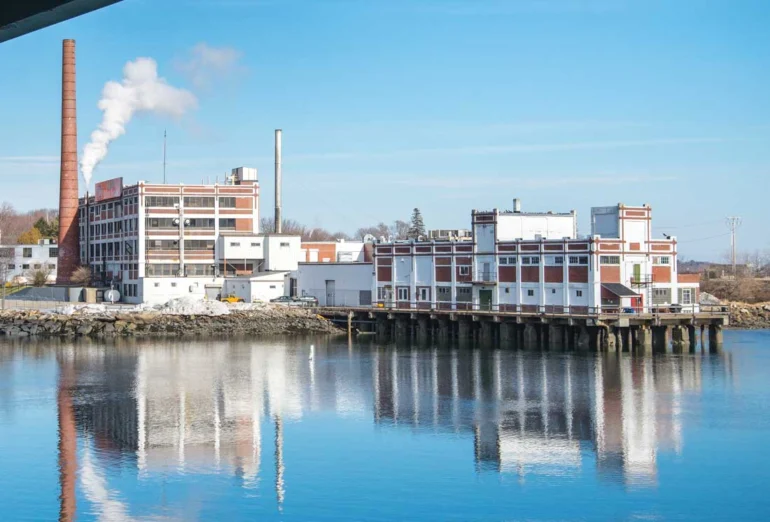 The former B&M Baked Beans Factory in Portland Maine