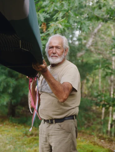 Penobscot elder Chip Loring
