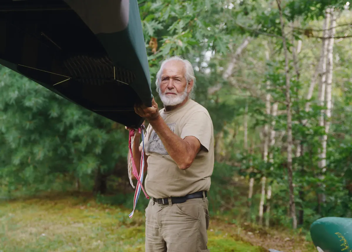 Penobscot elder Chip Loring