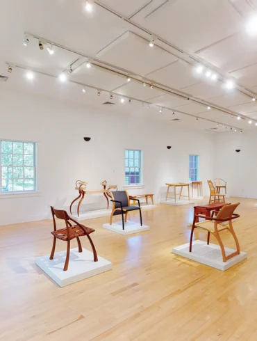 "Straight from the Heart," at the Center for Furniture Craftsmanship’s Messler Gallery