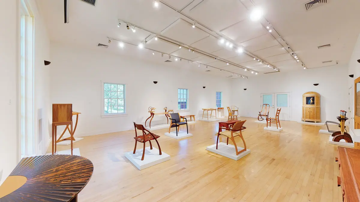 "Straight from the Heart," at the Center for Furniture Craftsmanship’s Messler Gallery