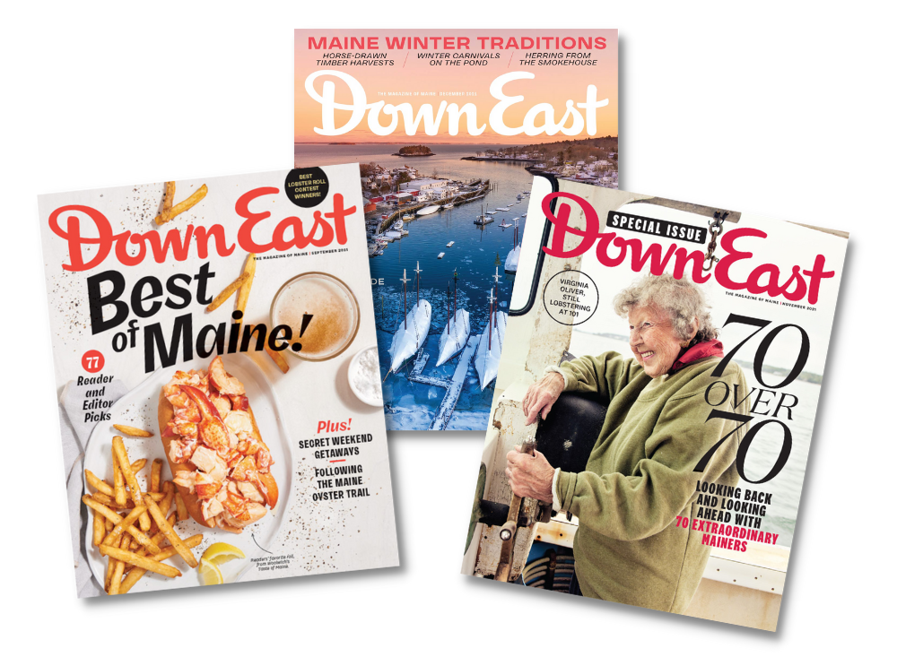 Down East Magazine covers