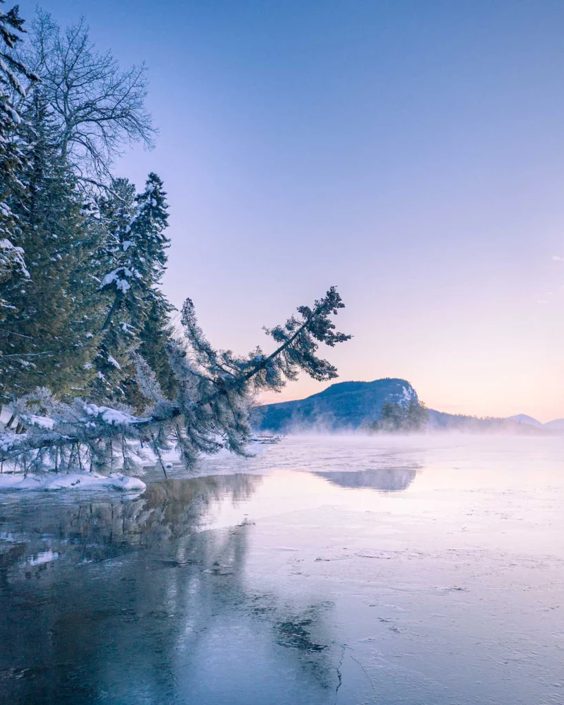 Cold Morning on the Moose River, by Isaac Crabtree