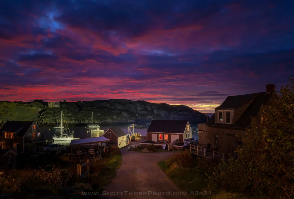 Sunset Over Manana, by Scott Thorp
