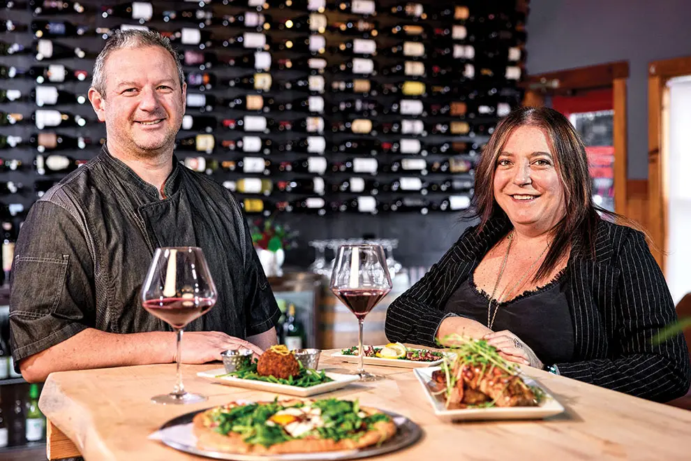 Modern Barn owners Michael and Jessica Stasinos
