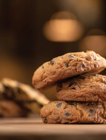 perfectly salted chocolate-chip cookies from Sullivan House Bakery in Gorham, Maine