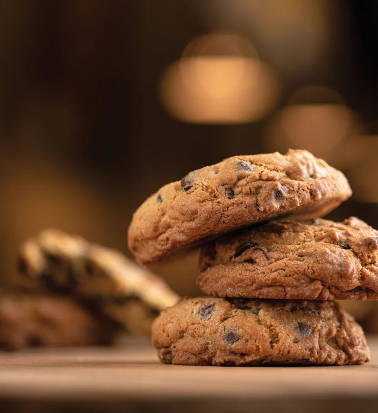 perfectly salted chocolate-chip cookies from Sullivan House Bakery in Gorham, Maine