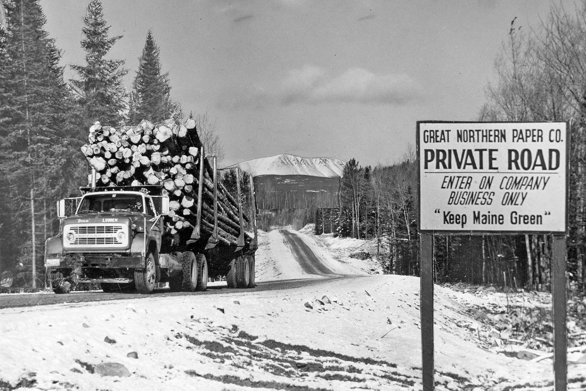 The Golden Road Brought Tectonic Change to the Maine Woods | Down East  Magazine