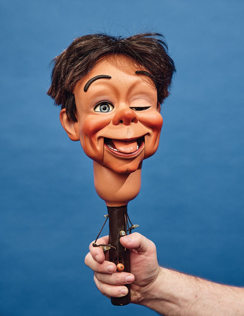 A hot sale ventriloquist dummy