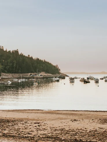 Seal Harbor Beach on Mount Desert Island