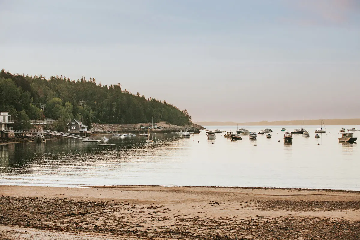 Seal Harbor Beach on Mount Desert Island