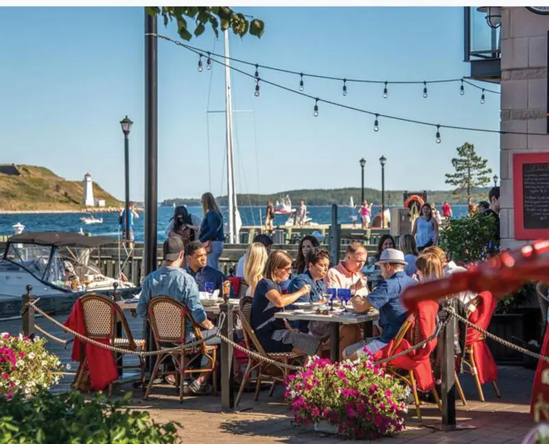dining in Halifax, Nova Scotia