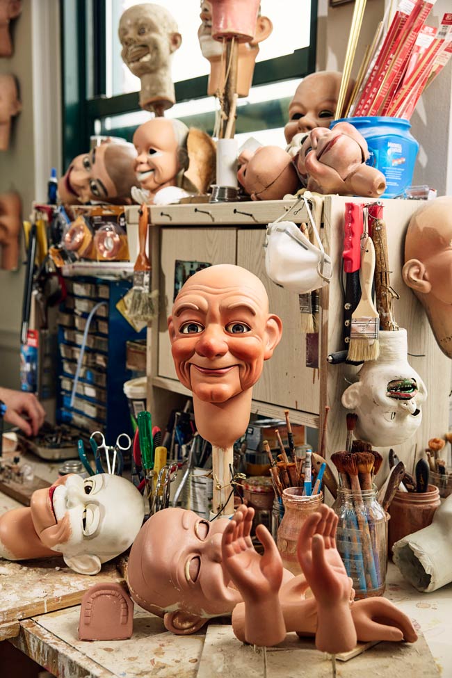 Powerhouse Collection - Ventriloquist dummy head