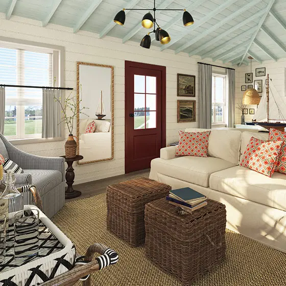 Salt Cottages interior