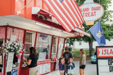The Island Dairy Treat in Skowhegan, Maine