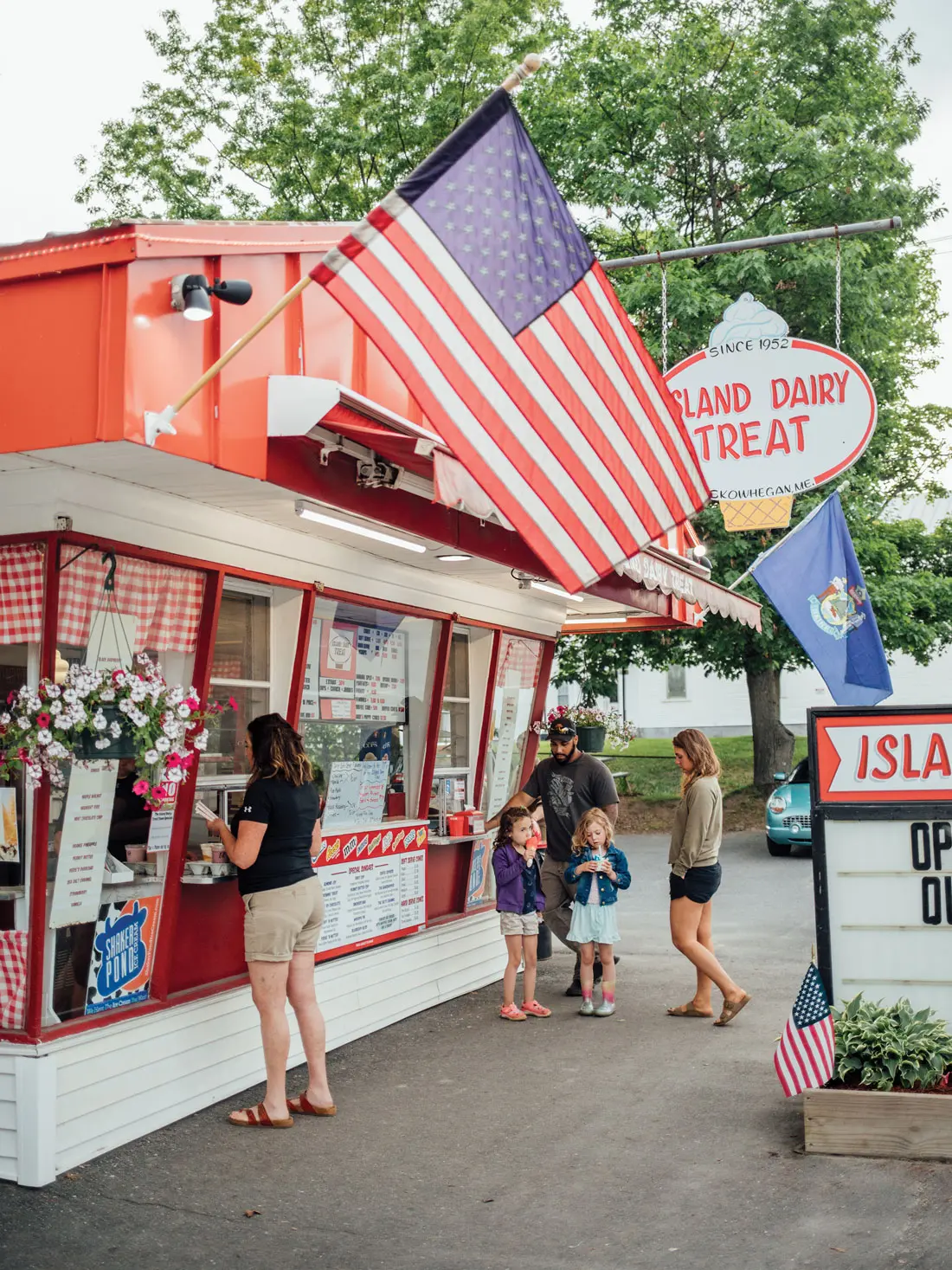 The Island Dairy Treat in Skowhegan, Maine