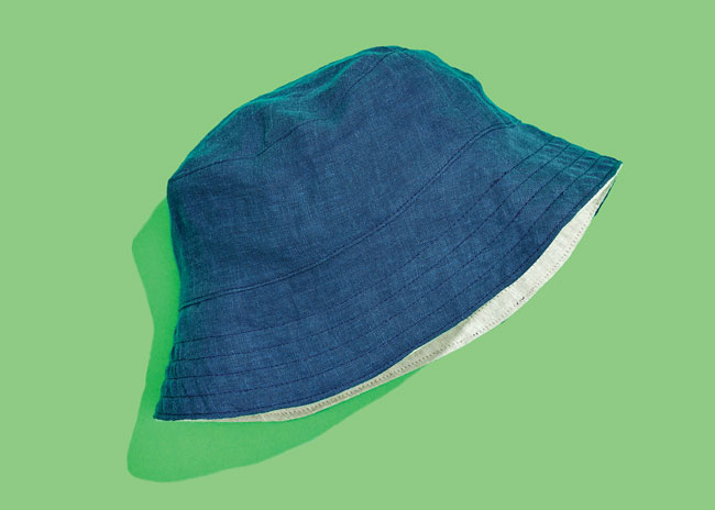 Linen Bucket Hat from The Nesting Co.