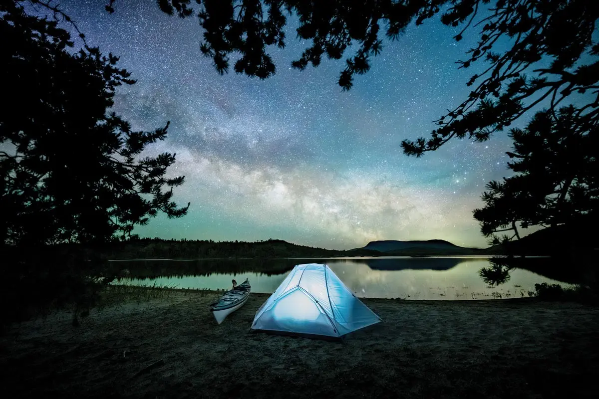 Lobster Lake, Terry Gerritsen's favorite Maine place