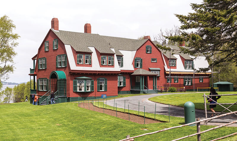 The Roosevelt Cottage on Campabello Island