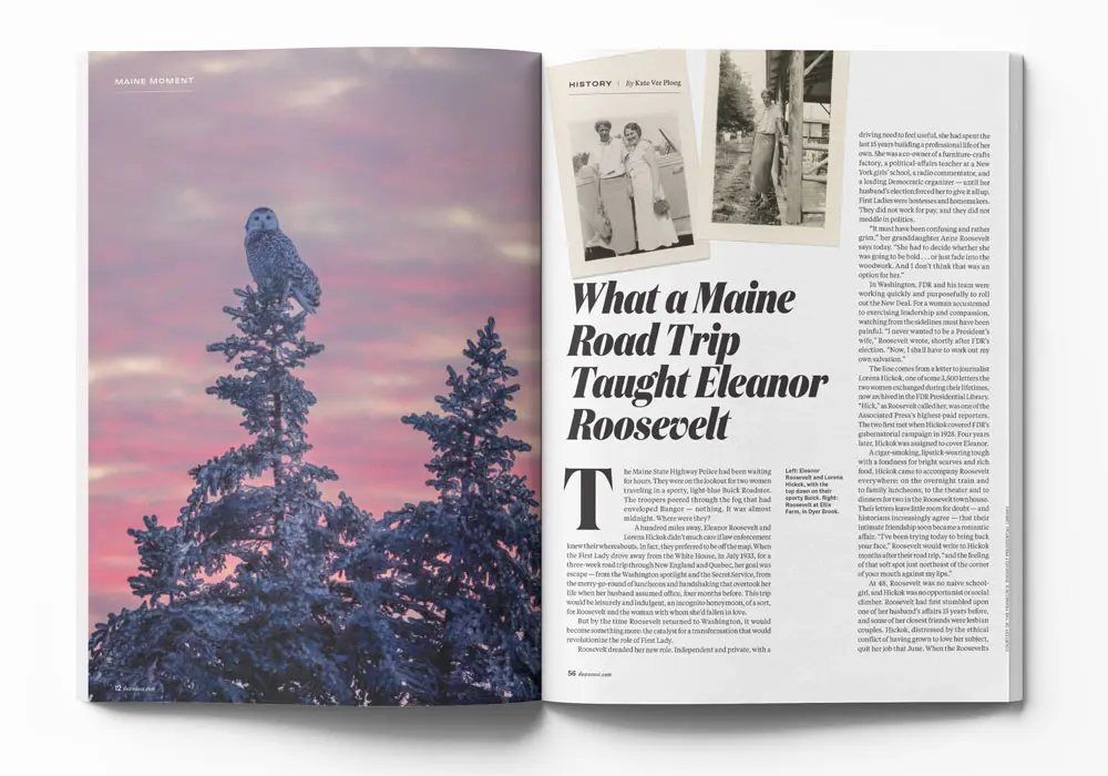 What a Maine Road Trip Taught Eleanor Roosevelt
