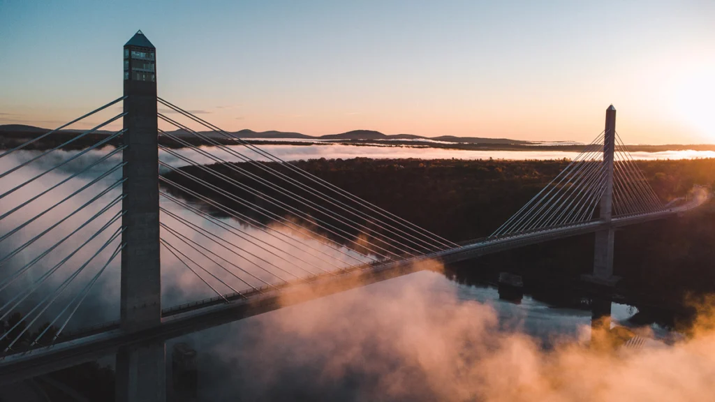 The Penobscot Narrows Bridge