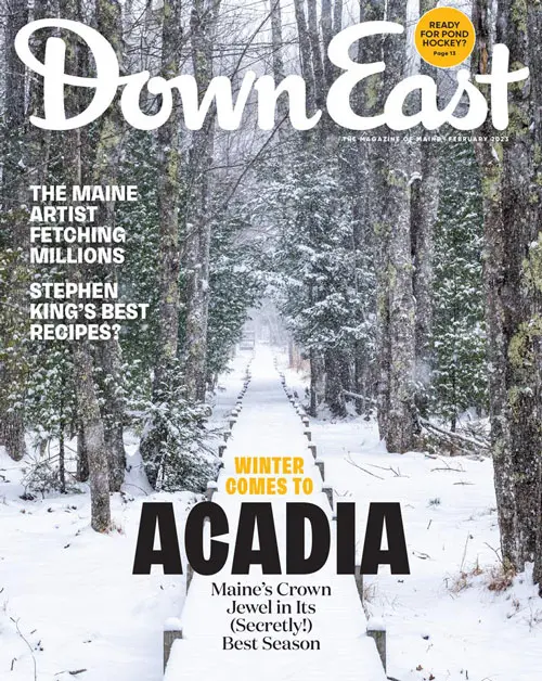 Down East magazine, February 2023