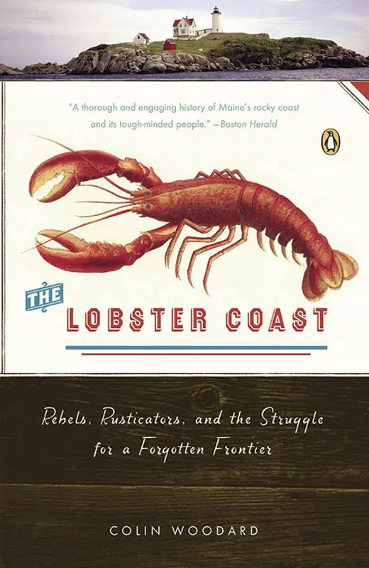 Cover of Colin Woodard's book The Lobster Coasst