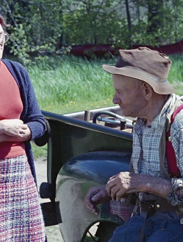 Pamela Wood, Salt’s founding teacher, with Reid Chapman. Wood, who died in 2018, spearheaded Salt through 2001. All of these photos of Chapman were shot by photographer Jay York, part of Salt’s inaugural 1973 class and still a working photographer, in Portland.