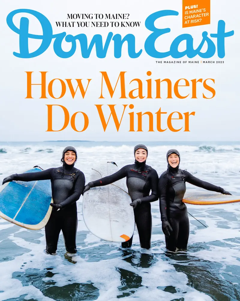 Down East magazine, March 2023